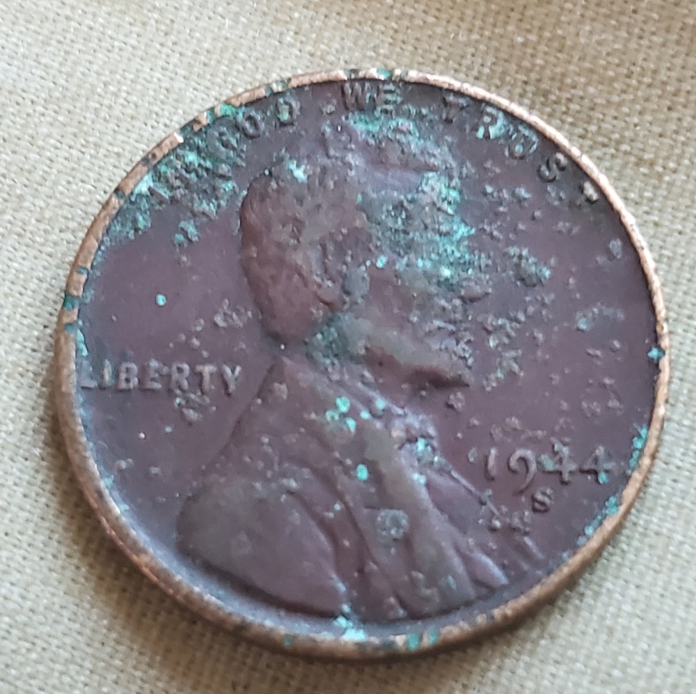 1944 S Wheat Penny